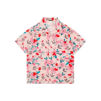 Yiwen Shirt Unisex Fiery Floral