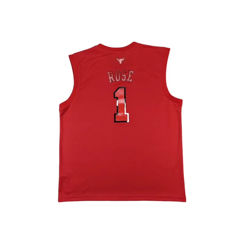 Adidas x NBA Bulls Basketball Jersey Men's Red-1