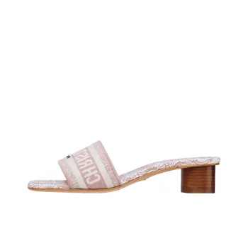DIOR Dway Slide Slippers 3.5cm Women's Pink