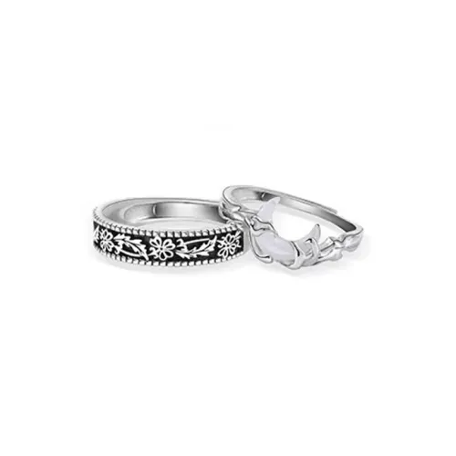 TAMINA Glutinous Jade Jadeite Rings Womens