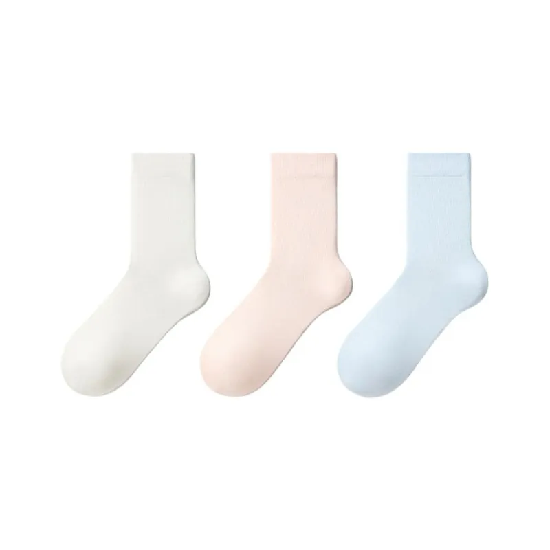 Primeet Mid Calf Socks Spring And Summer Women's 3 Pack-23