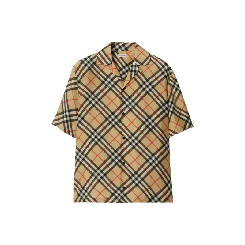 Burberry Nova Check Silk Shirt-0