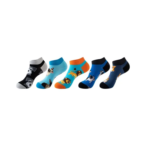 SOIE No Show Socks Unisex 5 Pack