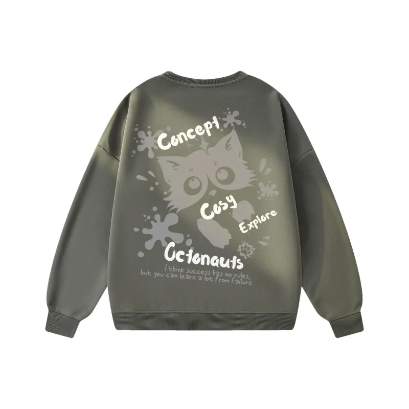 Small Columns Under The Sea Sweatshirt Unisex-10