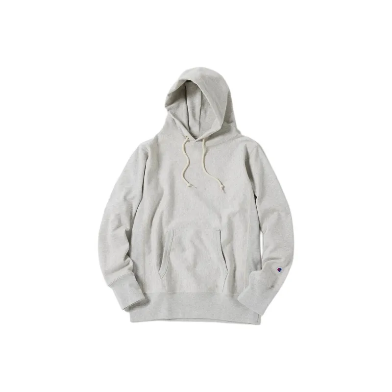 Champion Logo patch Drawstring Hoodie-2