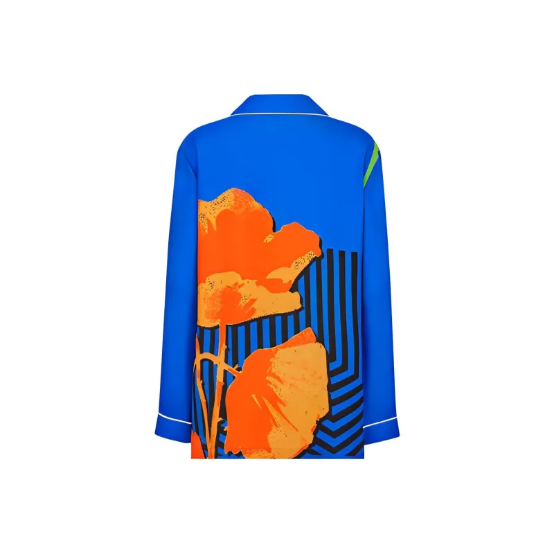 DIOR Shirts Women's Blue-1