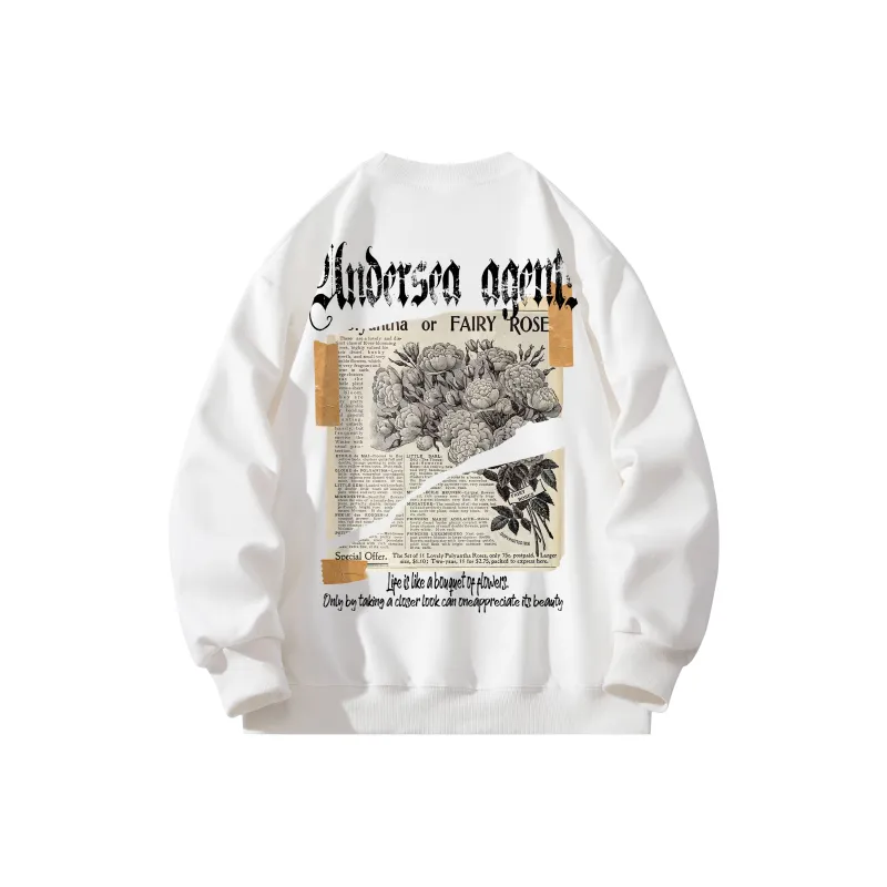 Small Columns Under The Sea Sweatshirt Unisex-5