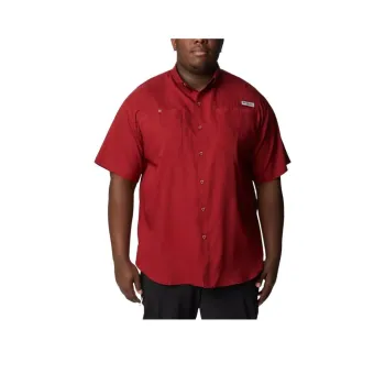Columbia PFG Tamiami™ II Short Sleeve Shirt Shirt Men's Beet Color