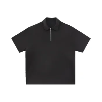 ANYWEARLAB Polo Shirt Unisex Black