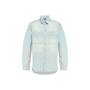 Misbhv Monogram Button Up Overshirt