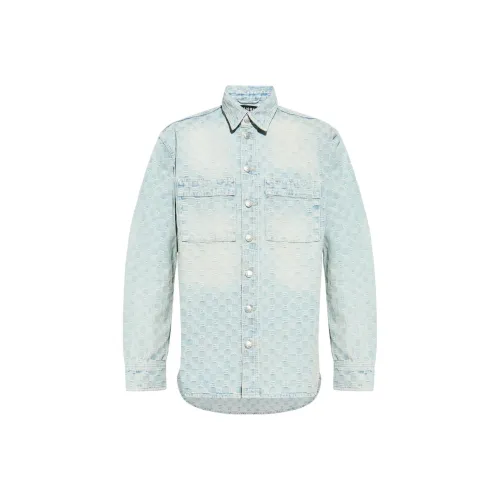 Misbhv Monogram Button Up Overshirt