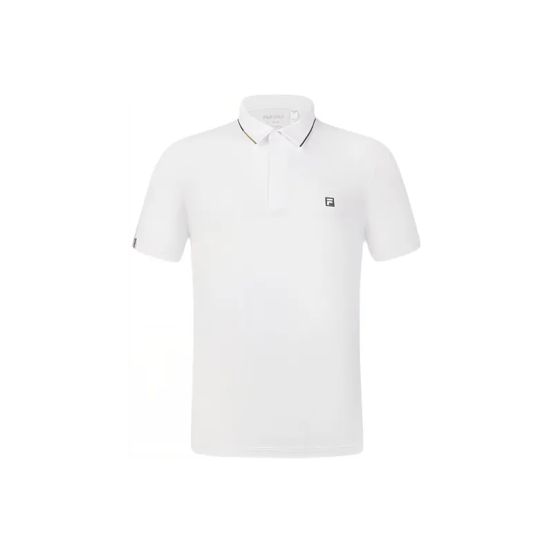 FILA Golf Series Polo Shirt Men's Jade White-0