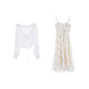 Oudifu Two Piece Skirt Sets Women's