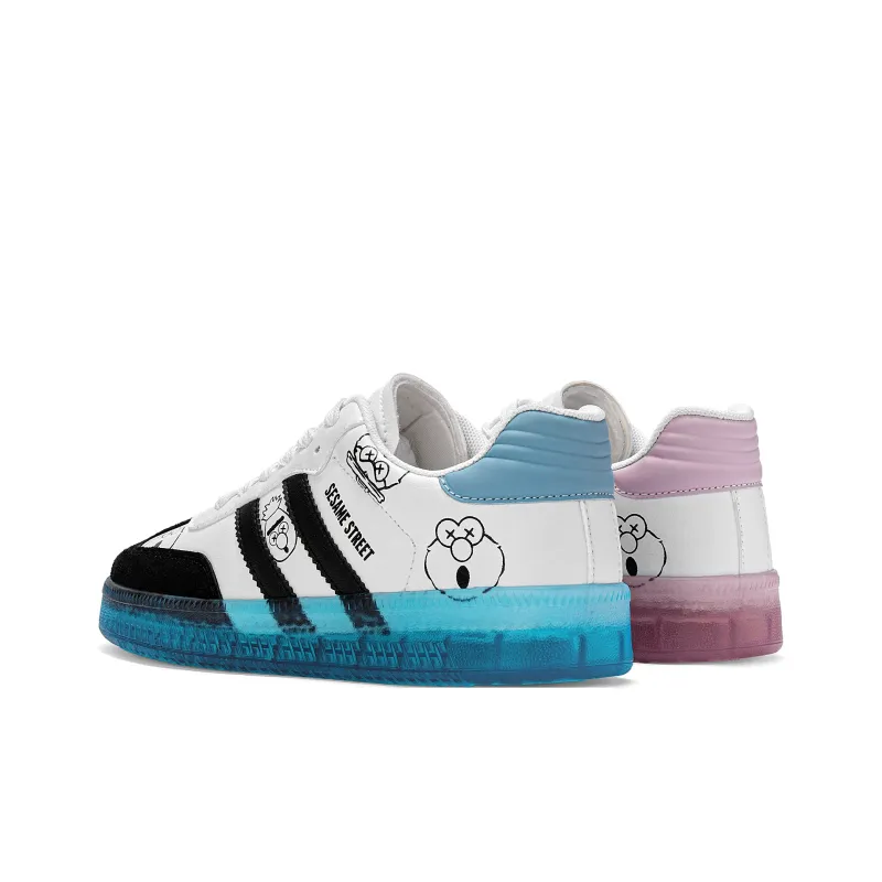 SESAME STREET Height Increasing Balance Support Abrasion Resistant Lightweight Slip Resistant Skateboard Shoes Unisex-1