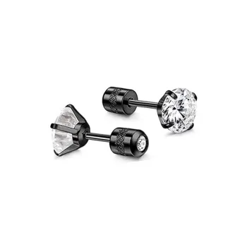 MOREL Stainless Steel Stud Earrings Unisex