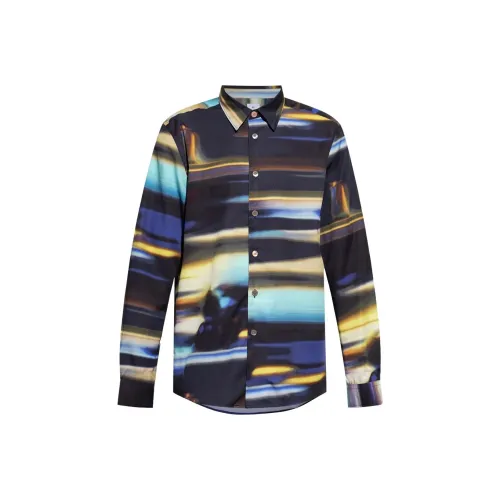PS By Paul Smith Abstract Patterned Shirt
