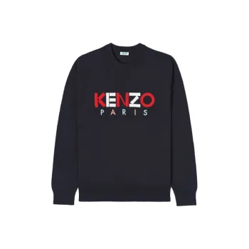 KENZO Letter Logo Sweaters Men Black