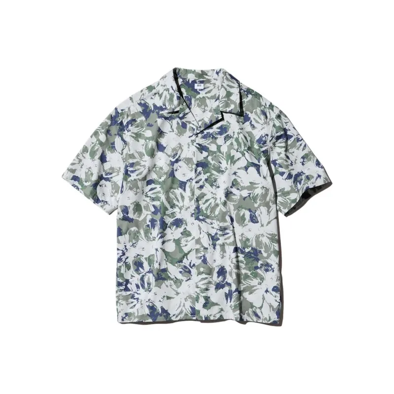 UNIQLO Shirts Men Green-0
