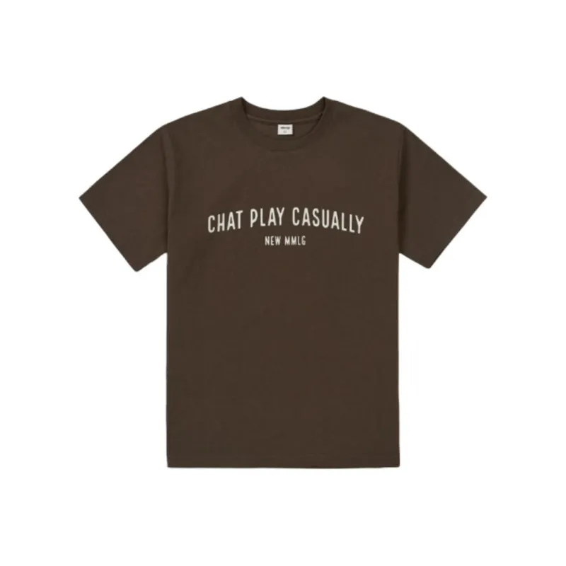 Mmlg T Shirt Unisex Wooden Brown-0