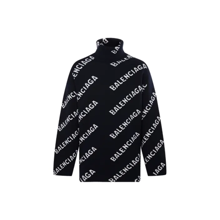 Balenciaga SS21 Sweater Men's Marine Blue-0