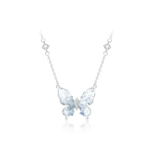 Love Link 925 Sterling Silver Necklaces Women's