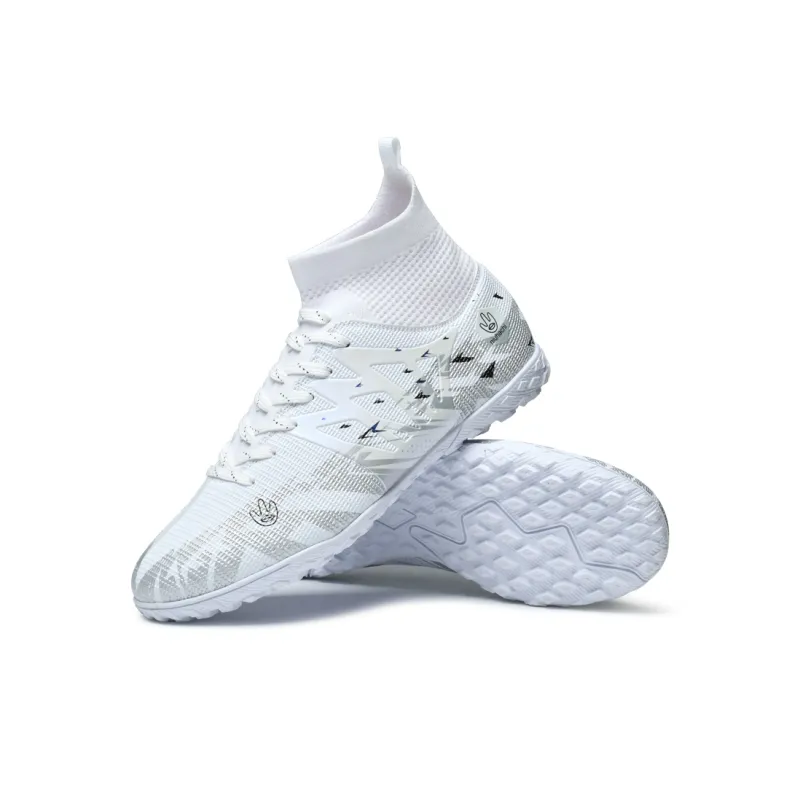 QIUTEXIONG MG Multi Ground Soft Ground, Firm Ground, Artificial Ground Slip Resistant Coverage Soccer Shoes Unisex-20