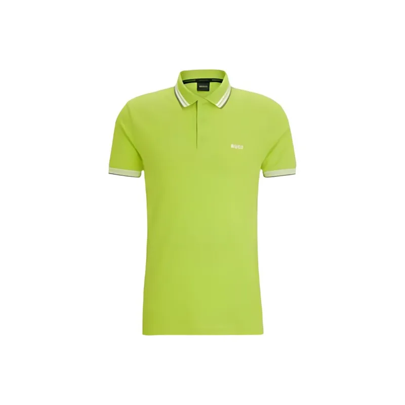 HUGO BOSS Polo Shirt Men's Green-0