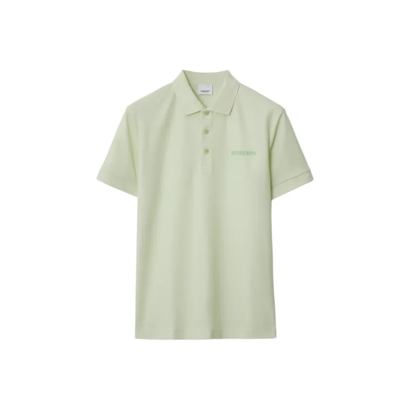 Burberry Polo Shirt Men's Green-0
