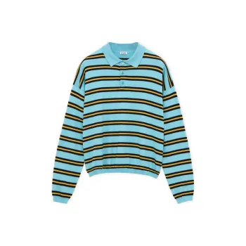 LOEWE Polo Shirts Men Blue