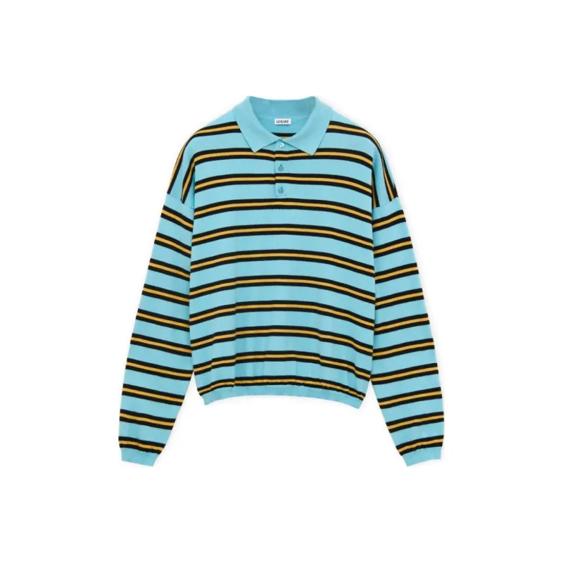 LOEWE Polo Shirts Men Blue-0
