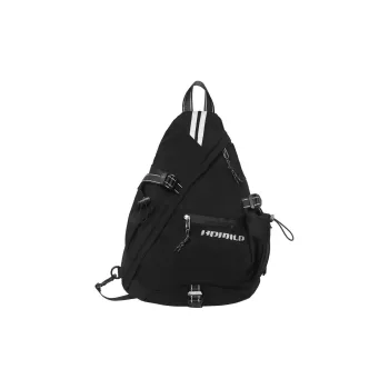URBAN FOREST Nylon Sling Bag Unisex Black/White/Gray