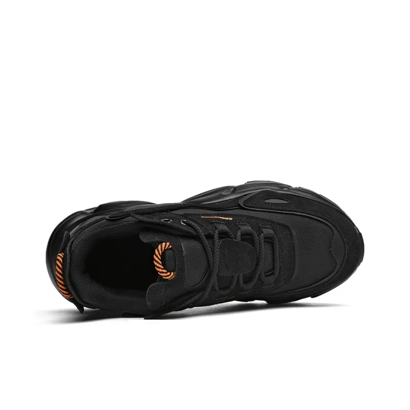 JANECO Anti Slip Wear Resistant Low Top Chunky Sneakers Unisex-5