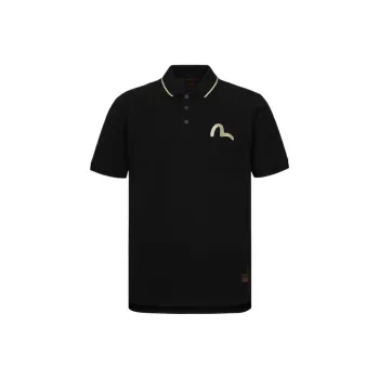 EVISU Polo Shirts Men Black