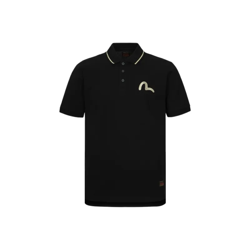 EVISU Polo Shirts Men Black-0