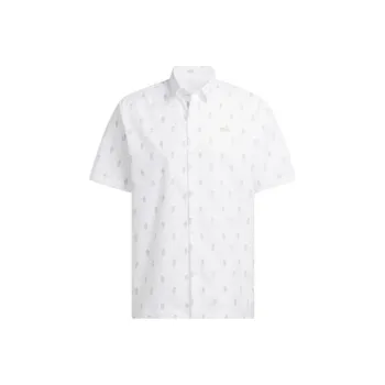 Adidas Free Shipping With AdiClub Go to Resort Button Down Polo Shirt