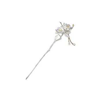 BKBU 990 Fine Silver Hairpins Women's