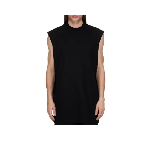 RICK OWENS Splintered Tarp T shirt