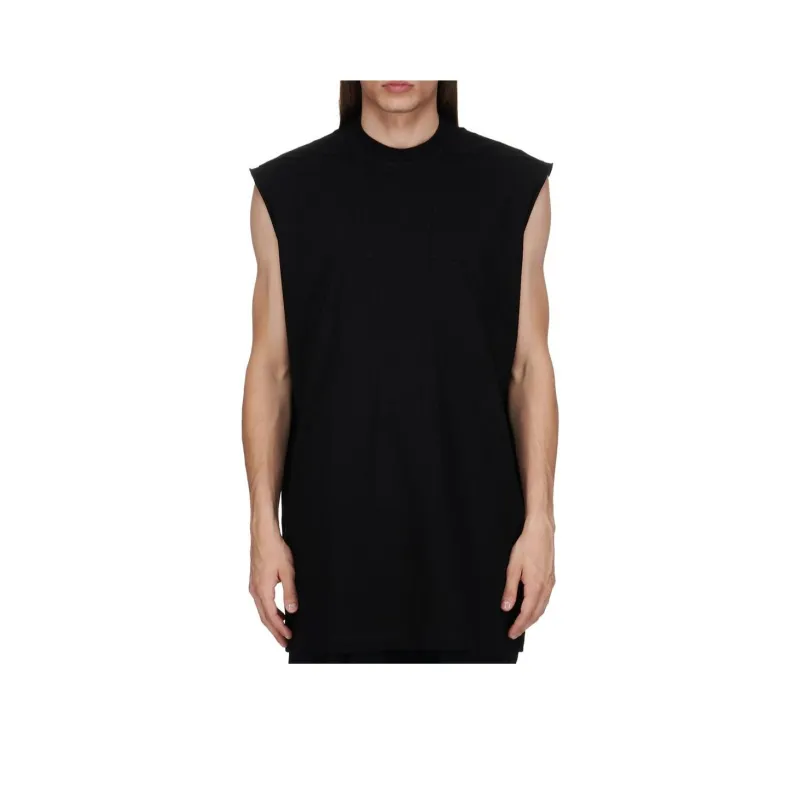 RICK OWENS Splintered Tarp T shirt-0