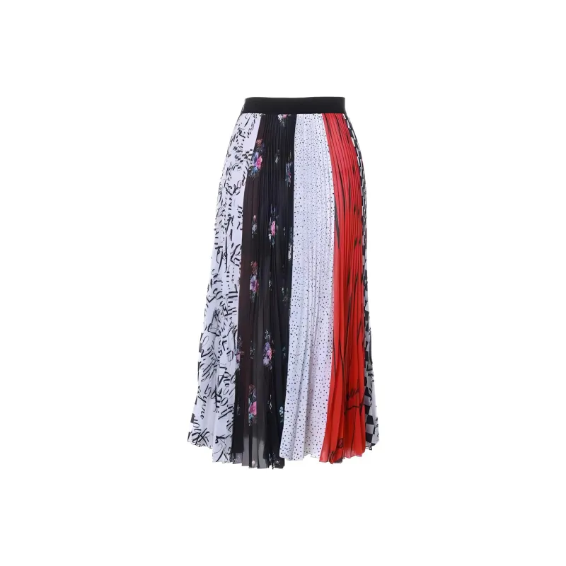 MSGM Casual Long Skirts Women's Multicolor-1