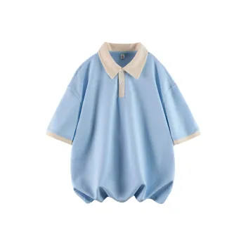 IGOI Polo Shirt Unisex Light Blue