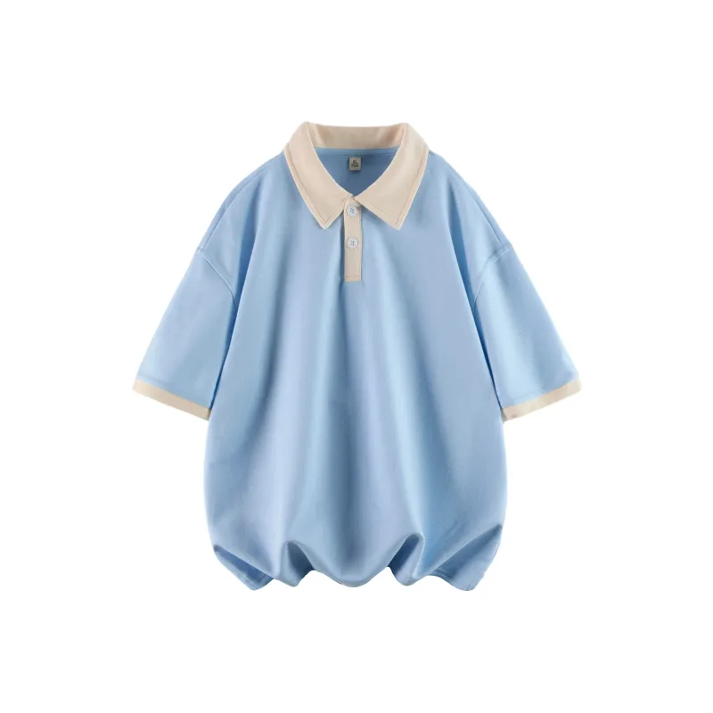 IGOI Polo Shirt Unisex Light Blue-0