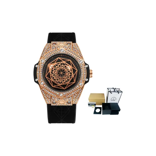 Sanda Automatic Mechanical Movement Silicone Strap Watch Men
s Watches Black Dial