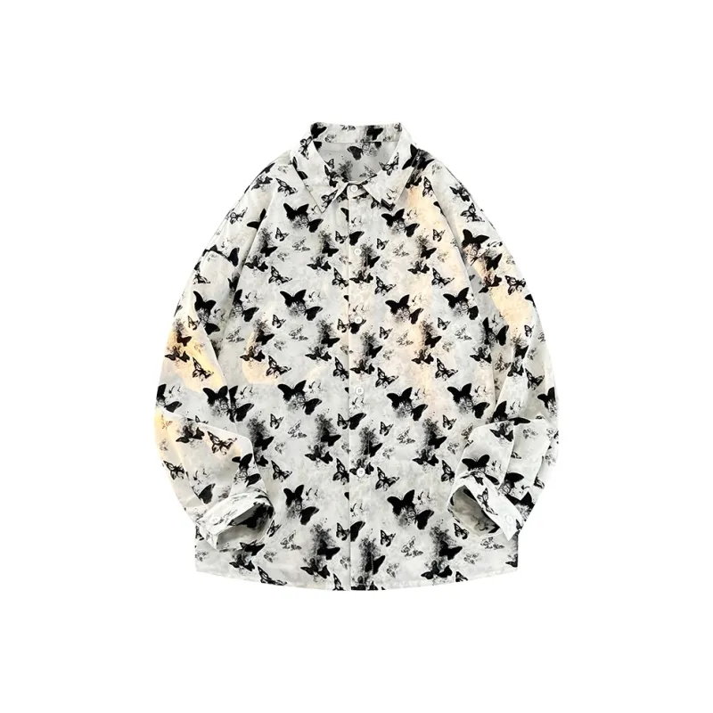 UF9193 Shirt Unisex Ink Wash Butterfly-0