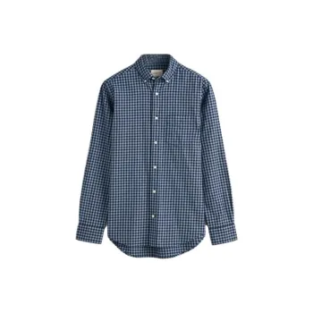 GANT Shirts Men Sea Blue 410