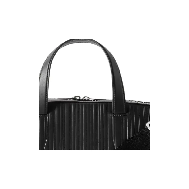 PS By Paul Smith Cow Leather Briefcases Men's Black-3