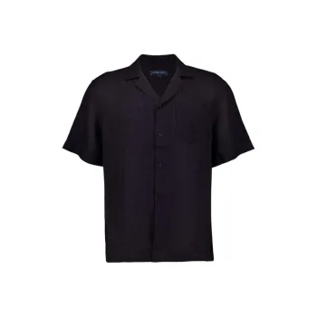 Frescobol Carioca Shirt Men's Black