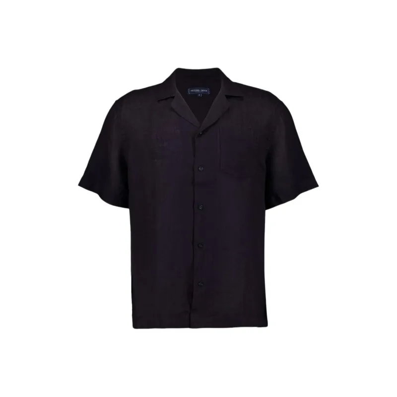 Frescobol Carioca Shirt Men's Black-0