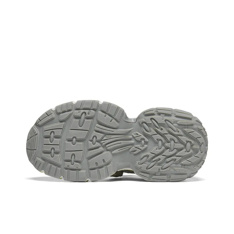 JANECO Slip Resistant, Abrasion Resistant, Breathable Low Top Chunky Sneakers Unisex-11