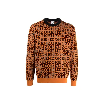 KENZO Sweaters Men Orange
