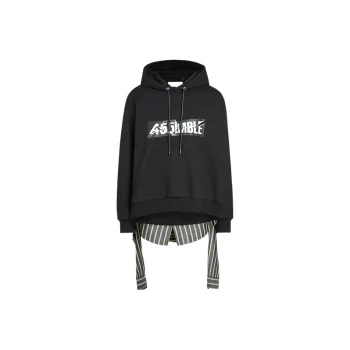 455EMBLE Sweatshirt Unisex Black